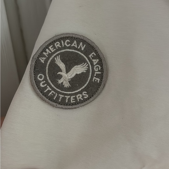 American Eagle winter coat size M  fur hood - Picture 2 of 16